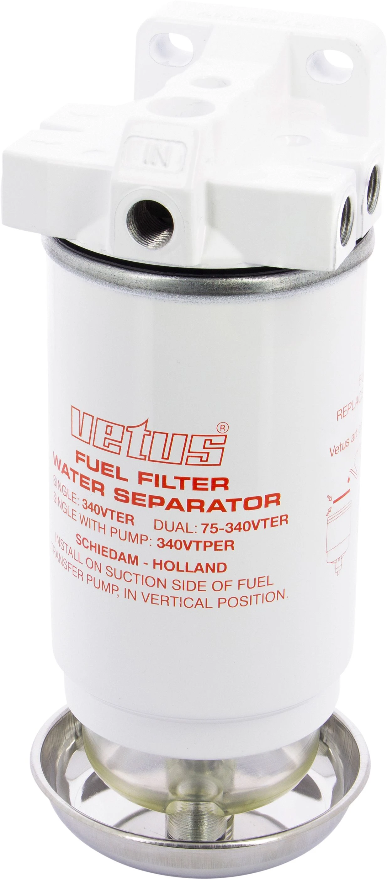Water afscheider/diesel filter
