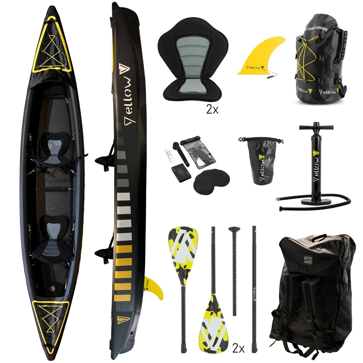 Inflatable kayak YVKAYAK2P