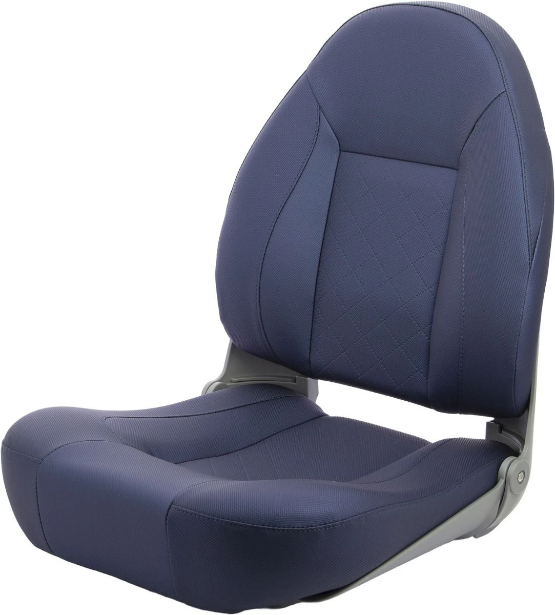 Boat seat ''Flag Officer'', skai diamond cobalt blue